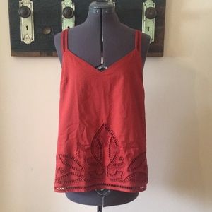 Banana Republic Eyelet Embroidered Tank